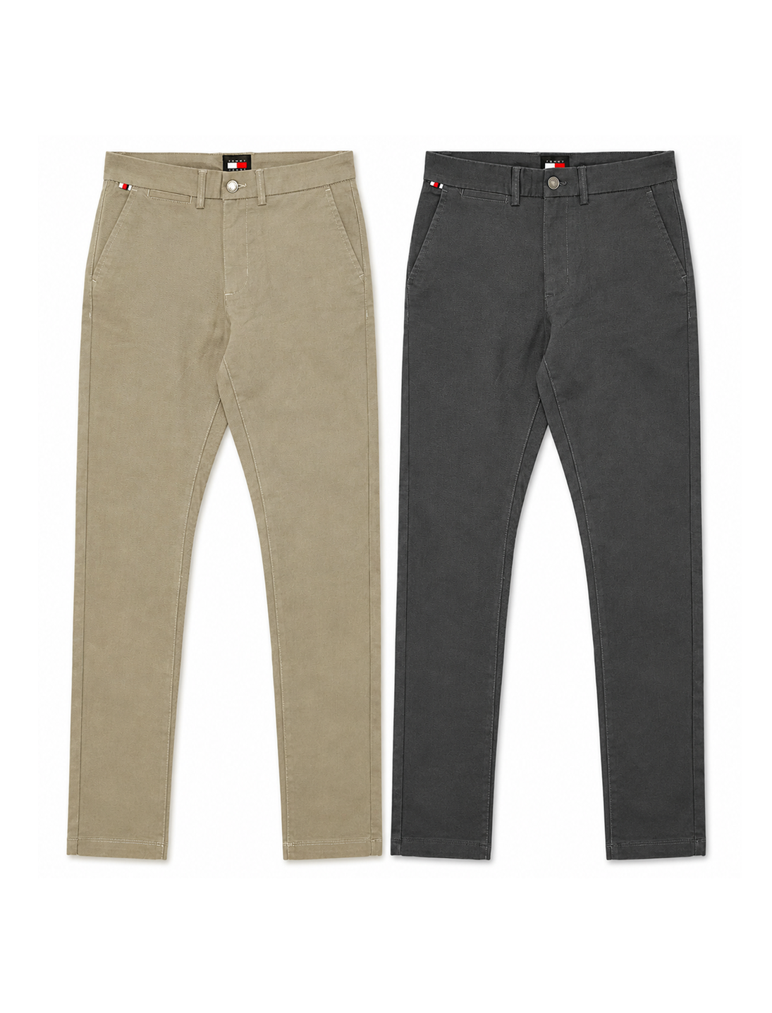 TOMMY টুইল (ডার্ক এ্যাশ+অফ হোয়াইট-২ পিস কম্বো)