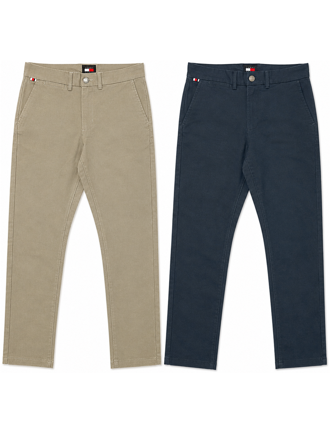 TOMMY টুইল (ব্লু এ্যাশ+অফ হোয়াইট-২ পিস কম্বো)